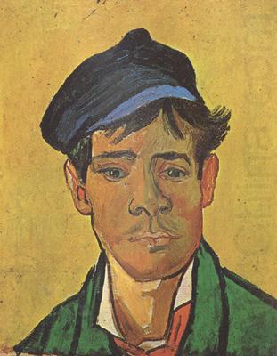 Vincent Van Gogh Young Man with a Cap (nn04) china oil painting image